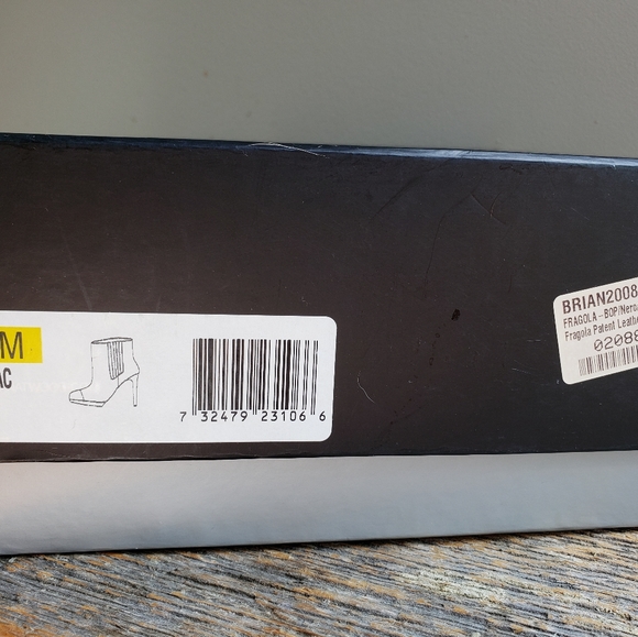 Brian Atwood Black Fragola Ankle Boots - Picture 10 of 12